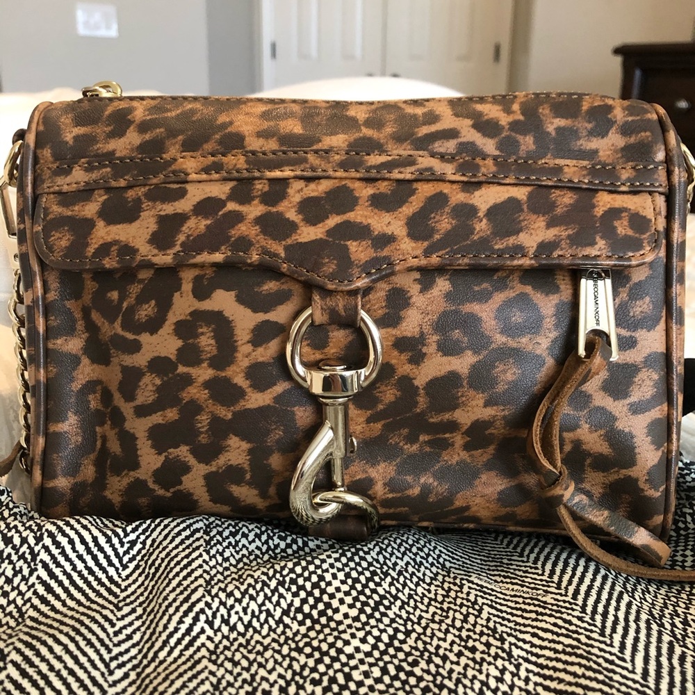 Rebecca Minkoff Mini Mac Leopard